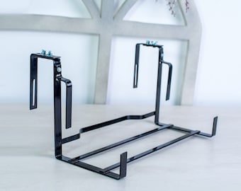 Wrought iron brackets/ Balcony planter box/ Railing planter box bracket/ window planter hanging/ railing flower box