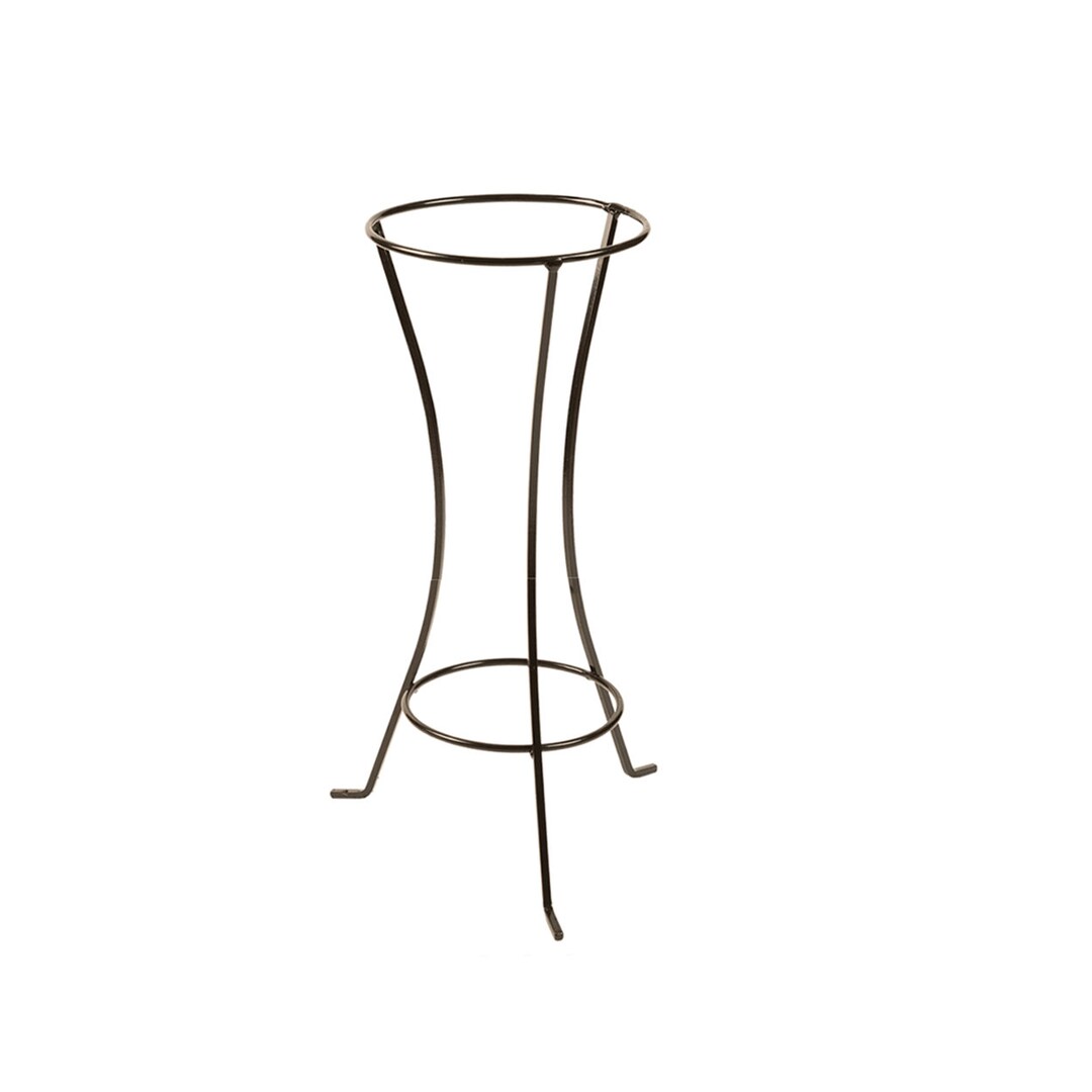 Black Metal Plant Stand/ Amphora Vase/ Wrought Iron Plant Stand/ Outdoor Plant Stand Metal