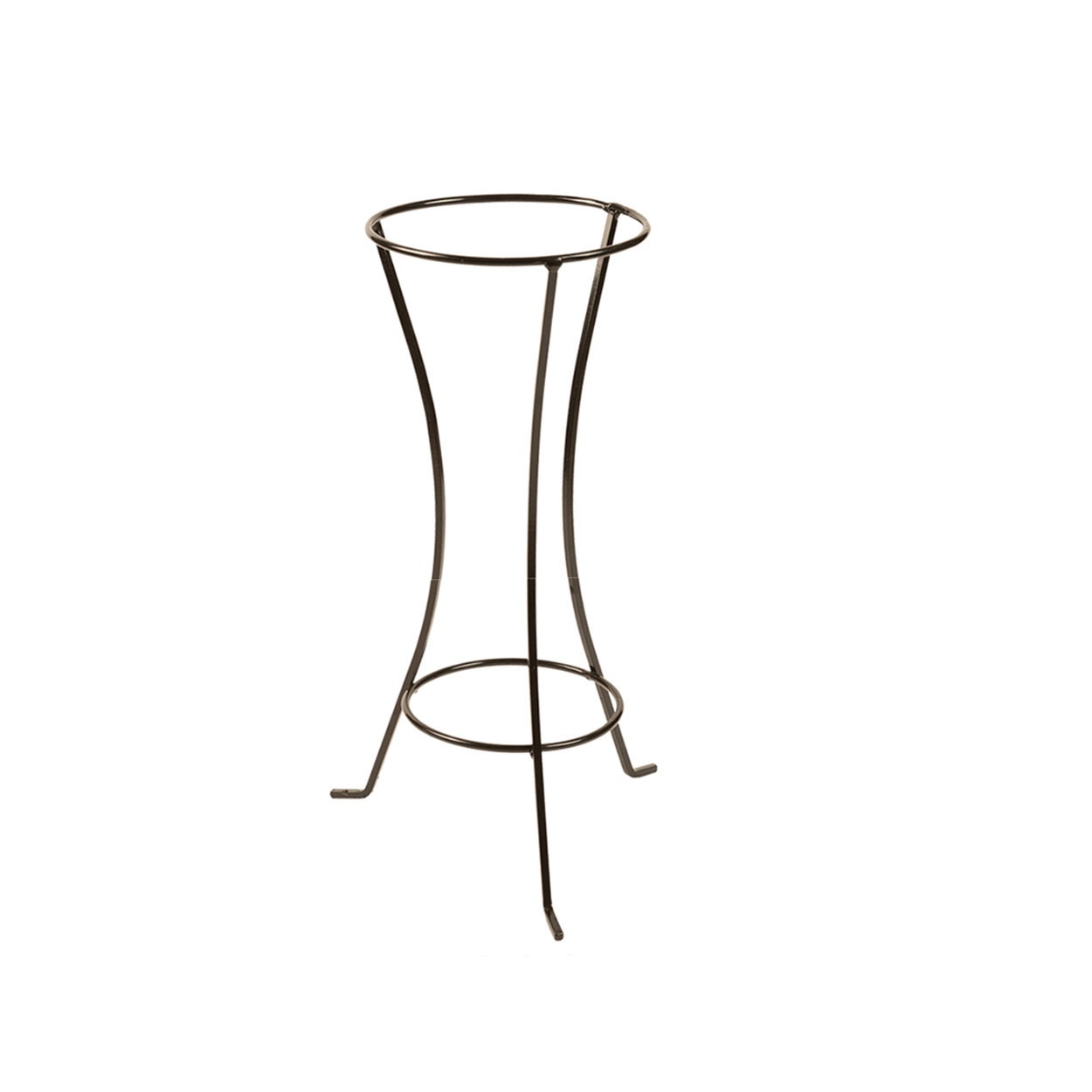 Black Metal Plant Stand/ Amphora Vase/ Wrought Iron Plant Stand/ Outdoor Plant Stand Metal