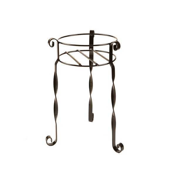 Wrought iron plant stand/ outdoor plant stand metal/ black metal plant stand/ metal plant stand indoor/ metal flower pot stand