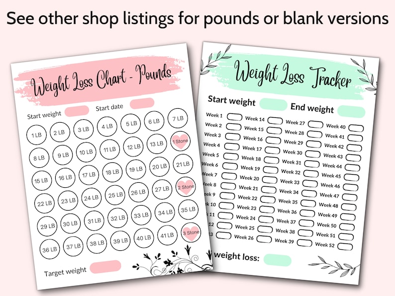 Weight Loss Chart, Weight Loss Log, Weight Loss Challenge, Kilos Weight Tracker, Kilo Lost Goal, Weigh In Slimming Planner, Lose Kgs Journey image 5