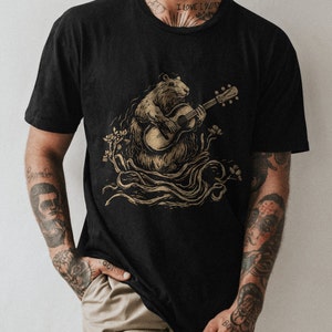 Capybara Playing Guitar Shirt | Capybara Shirt | Rat Shirt | Capibara | Capybara Tshirt | Capybara T Shirt | Rat T Shirt | Rat Tshirt