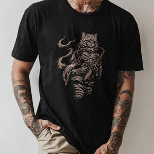 Jazzy Cat Saxophonist Tee | Musical Cat Shirt | Funny Cat Saxophonist T-Shirt | Cat Shirt | Saxophoist Shirt | Cat Lover Tee | Music Lover