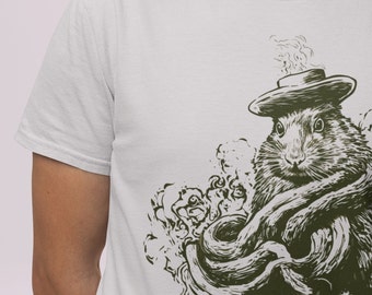 Funny Capybara Graphic Tee | Whimsical Animal Shirt