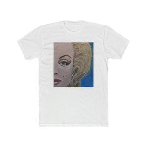 Marilyn Monroe T-shirt Painted, original marilyn monroe tee top, unisex shirt short sleeve