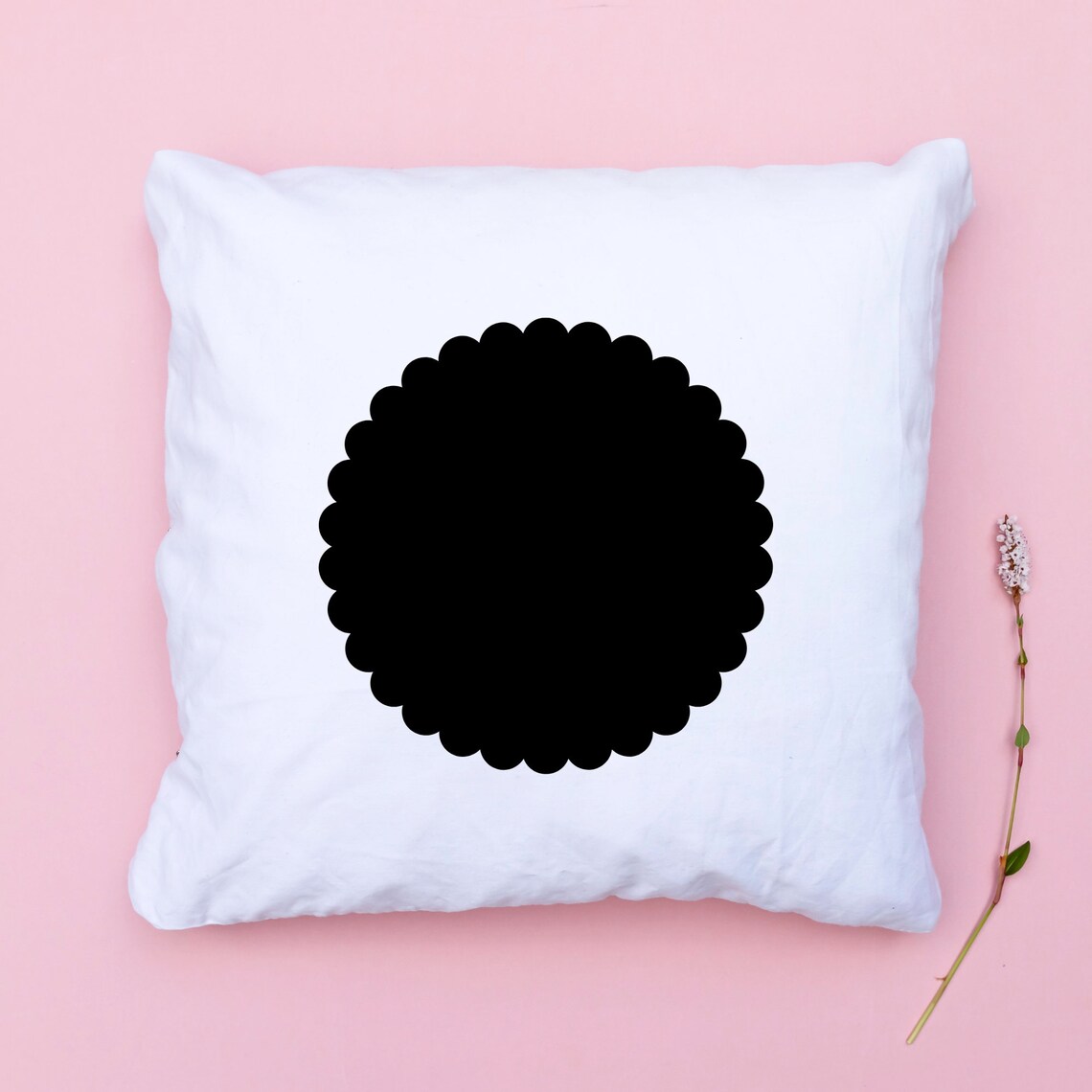 Scalloped Circle Svg, Circle SVG, Scallop SVG, Scallop Circle Svg Dxf ...