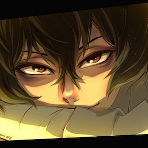 Prision Osamu Dazai BSD PRINT (In my Style) — Bungo Stray Dogs Staffel 5 FanArt