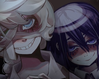 Fyolai BSD Fan Art Print: Fyodor & Nikolai Illustration
