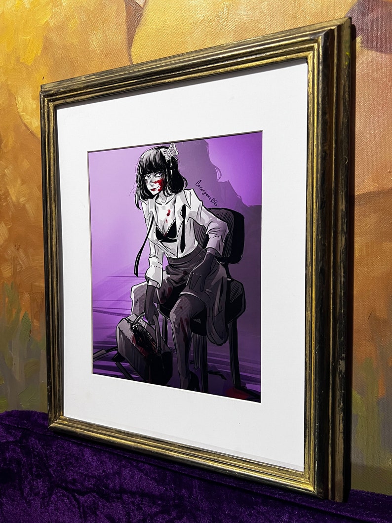 Yosano Akiko Art Print - Bungou Stray Dogs • (BSD) Doctor Yosano Photo ...