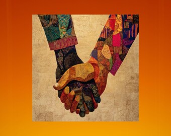 Threads of Unity – Removable, Repositionable Peel & Stick Wall Art, 2 Sizes
