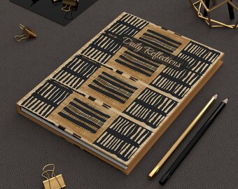 Mudcloth-Inspired Daily Reflections Journal