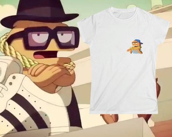 T-shirt pour femme Klaus le rappeur - Barre nutrigrain et A Mountain Dew - Guppy Love - Klaus Heisler - Stan Smith