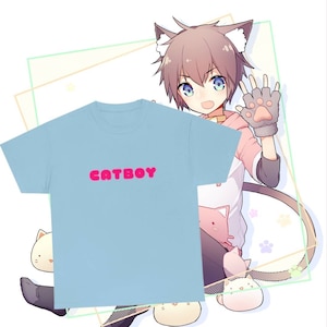 Catboy Men&#39;s T-Shirt - Catboy - Femboy - Weeb - Anime Lover - Nerd Gifts - Subculture