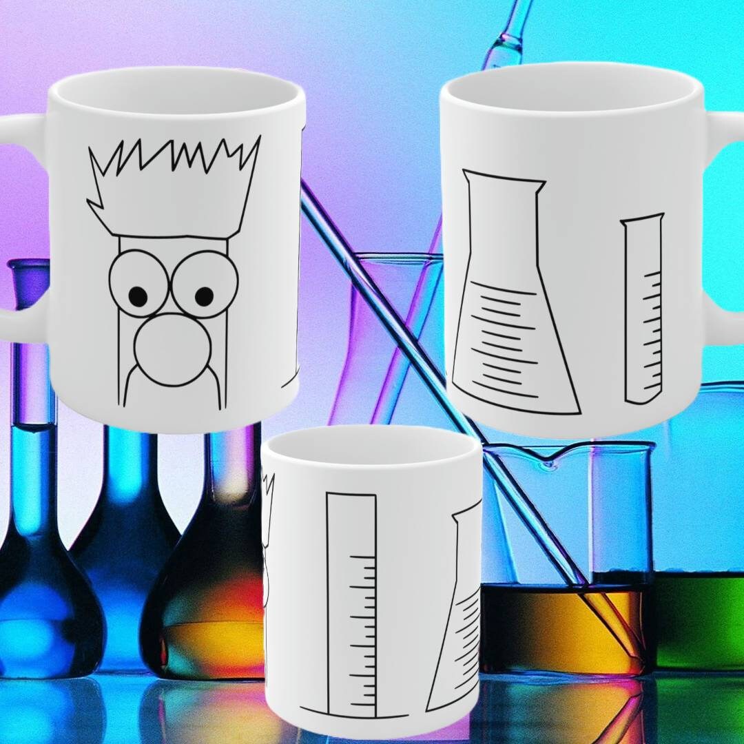 Beaker Science Pun 11oz Mug Chemistry Science Teacher Gifts Nerdy Stuff  Muppets Bunsen Last Minute Gifts -  Australia