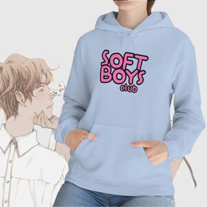 Soft Boys Club Hoodie - Femboys - Soft Boy - Sissies - Submissive - LGBTQIA - Femboy Clothes - Weeb - Anime Lover