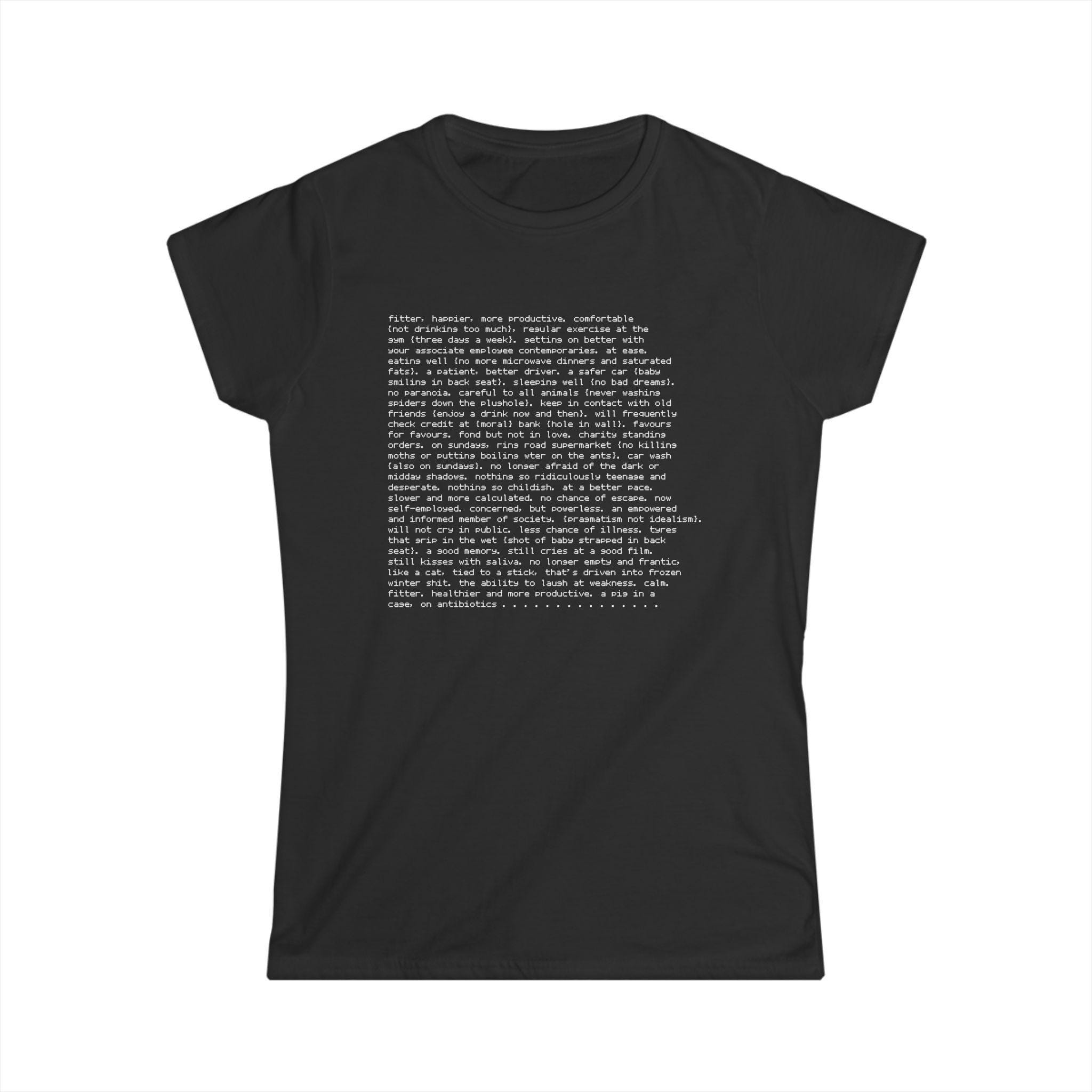 Fitter Happier Radiohead - Etsy