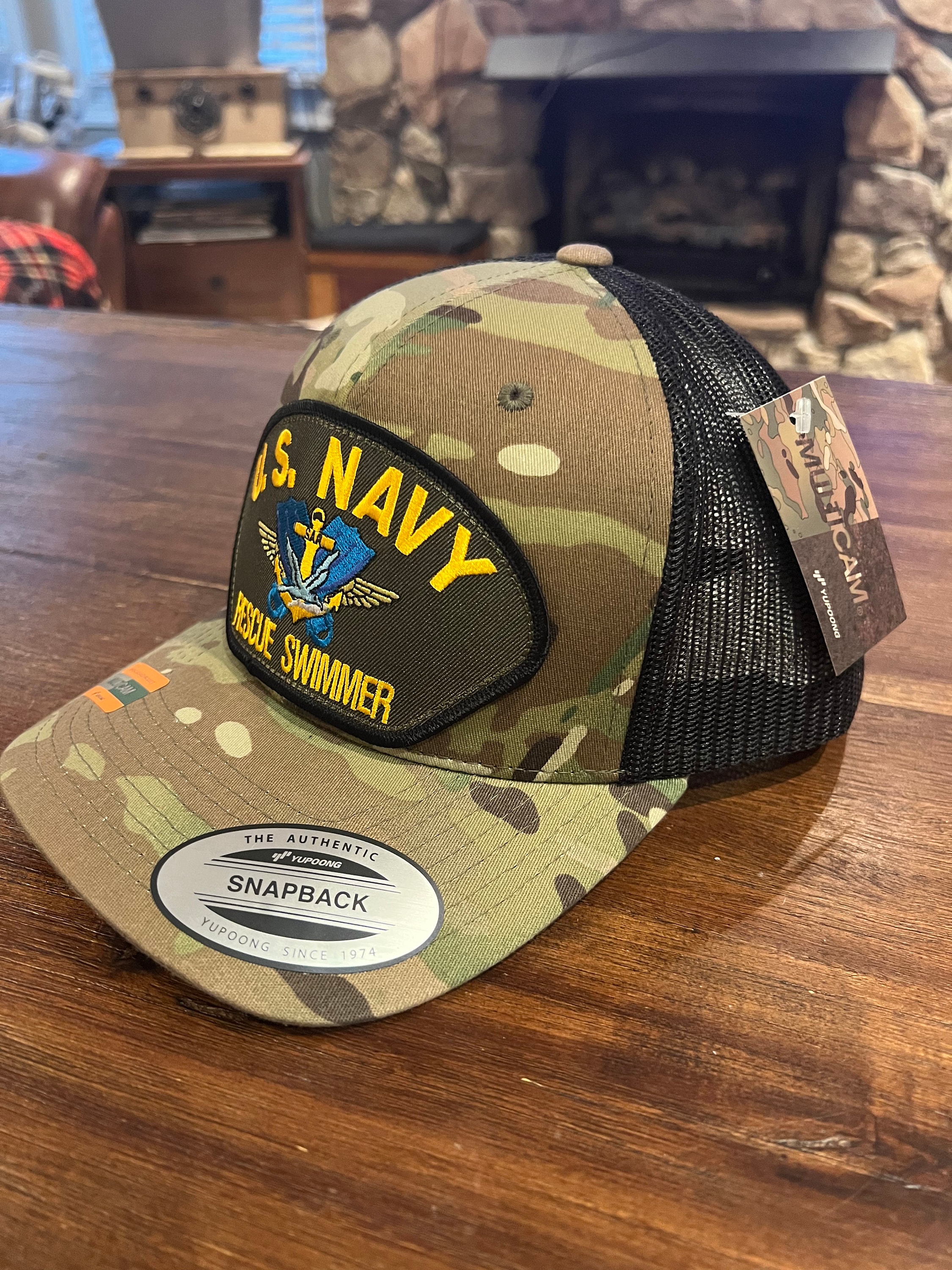 US Navy Rescue Swimmer Hat. Multicam Trucker - Etsy
