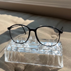 Shiny Black Super Oversize Frames - Mainstreet C4 - Two Sizes - New Old Stock