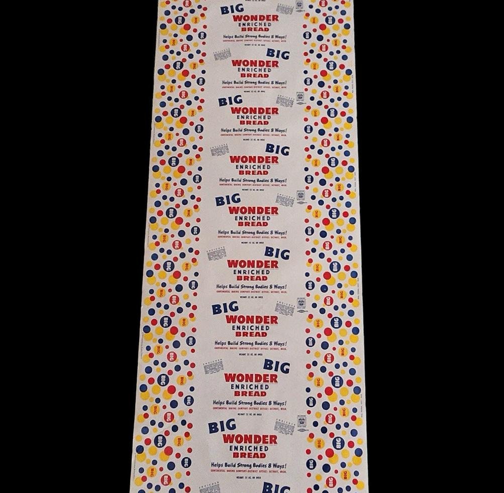 Wonder Bread Wrapper - Etsy