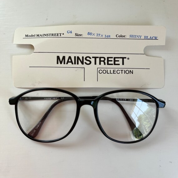 Shiny Black Super Oversize Frames - Mainstreet C4… - image 2