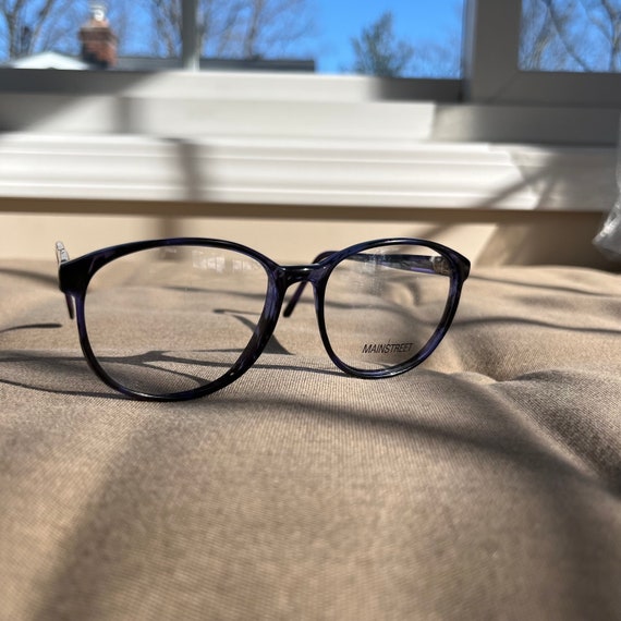 Blue Multicolored Oversized Frames - New Old Stoc… - image 3
