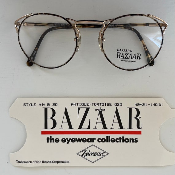 Round Tortoiseshell Wire Frames - Bazaar - Vintag… - image 2