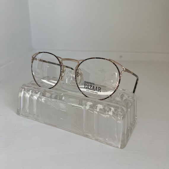 Round Tortoiseshell Wire Frames - Bazaar - Vintag… - image 3