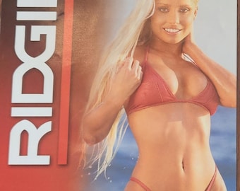 Vintage 2005-2006 Two-Year Ridgid Tool Company Pin-Up Calendar Girls in Bikinis  Excellent Condition! (Inv ETS06 #24 )