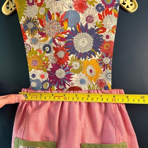 Robe combishort fille en coton mélangé à imprimé Liberty, de 18 mois à 2/3 ans image 5