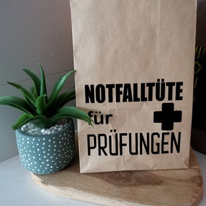 Notfalltüte bei Prüfungen Bild 4