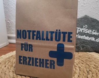 Notfalltüte für Erzieher "Wundertüte"