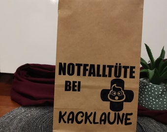 Notfalltüte bei Kacklaune