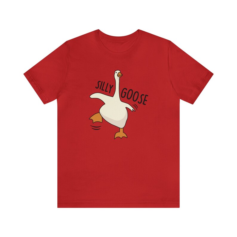 Dumme Gans Shirt, lustiges Shirt, süßes Gans Shirt, Spaß Gans Liebhaber Geschenk, dumme Gans Geschenke Bild 2