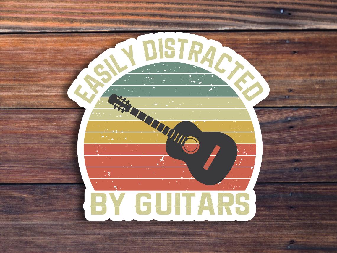 Martin Guitars Vinyl Sticker - 5 Inch Weatherproof Decal For Cars & Laptops