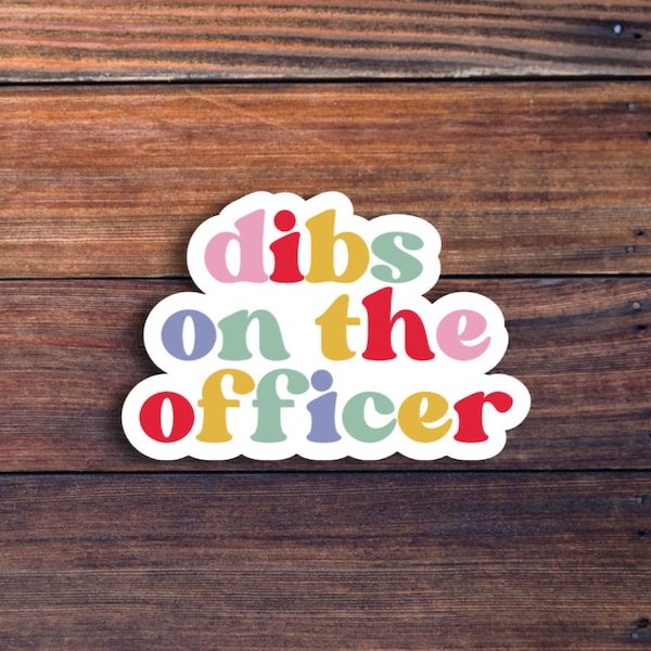 Funny Cop Stickers Etsy