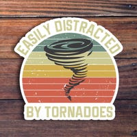 Tornado Sticker - Etsy