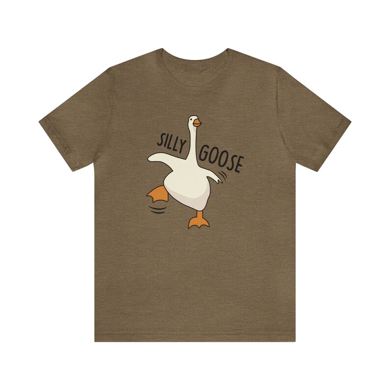 Dumme Gans Shirt, lustiges Shirt, süßes Gans Shirt, Spaß Gans Liebhaber Geschenk, dumme Gans Geschenke Bild 6