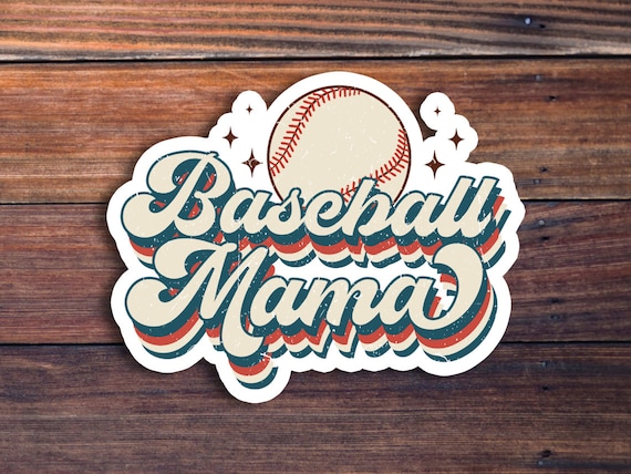 Baseball Mama Sticker, T-Mom Sticker, Baseball Sticker For Women, Sports Mom Sticker, Mothers Day Gift, Baseball Mom Sticker,Tball Mom Decal