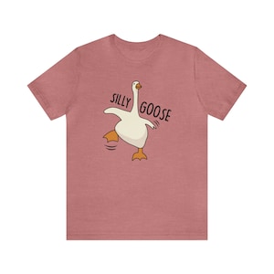 Dumme Gans Shirt, lustiges Shirt, süßes Gans Shirt, Spaß Gans Liebhaber Geschenk, dumme Gans Geschenke Bild 7