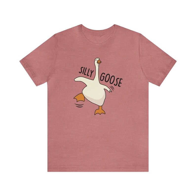 Dumme Gans Shirt, lustiges Shirt, süßes Gans Shirt, Spaß Gans Liebhaber Geschenk, dumme Gans Geschenke Bild 7