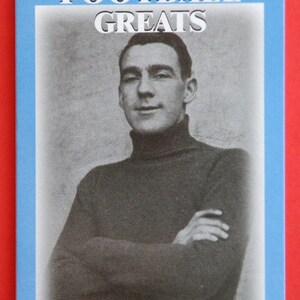 FRANK SWIFT - Carta da calcio originale degli anni '90 - 'Football Greats' di Beautiful Game Ltd - Carta da calciatore spessa in edizione limitata (SH16)