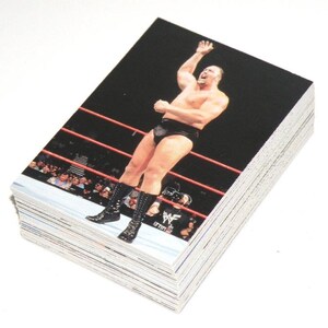CARTE DA WRESTLING WWF Vintage - Duocards del 1999 / Carte da collezione Titan Sports x 41 - incluso The Undertaker - Collezionabili sportivi (TY01)