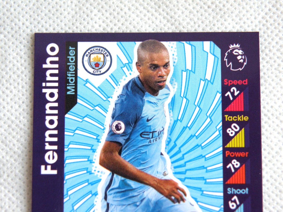 FERNANDINHO - Footballer Trading Card - Manchester City