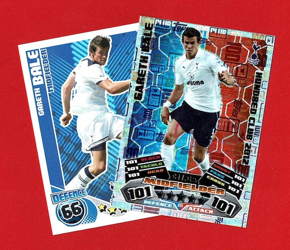 GARETH BALE Trading Cards - Tottenham Hotspur Real Madrid & Wales