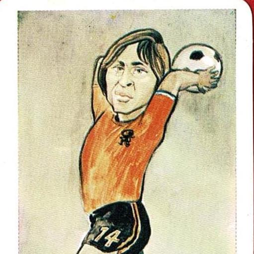 ヨハン・クライフ - 1970年代サッカートレードカード