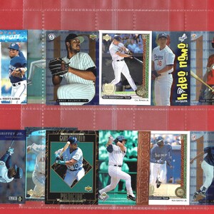 Carte da gioco selezionate MBL BASEBALL TRADING degli Stati Uniti - Upper Deck - Incluse Scratch-Off, Rock Solid, U.D. Choice, Pro Files - Carte sportive degli Stati Uniti (RJ10)
