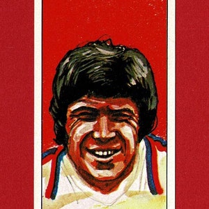 EMLYN HUGHES - Sun Newspaper SOCCERCARDS - Carte de football originale de 1978 - Angleterre et Liverpool F.C. - Cadeau pour fan de football (RI05)