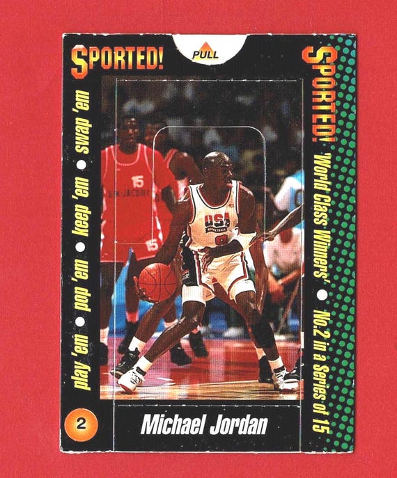 MICHAEL JORDAN - BASKETBALL Pop-up Trading Card - Sported Magazine