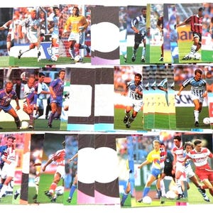 CARTOLINE DA CALCIO DELLA BUNDESLIGA - Carte da calcio Panini originali del 1996 - Carte da collezione di calcio - Regalo per i tifosi di calcio (RE12)