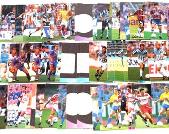 GERMAN BUNDESLIGA FOOTBALL Cards - Original 1996 Panini Football Cards - Soccer Trading Cards - Soccer Football Fan Gift (RE12)